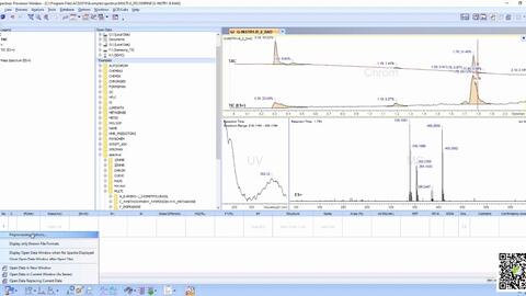 ACD Spectruss Processor 操作培訓（二） GC/LC/MS 數據處理、分析及報告的基礎操作與數據分析